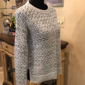 Loft high-low knit sweater